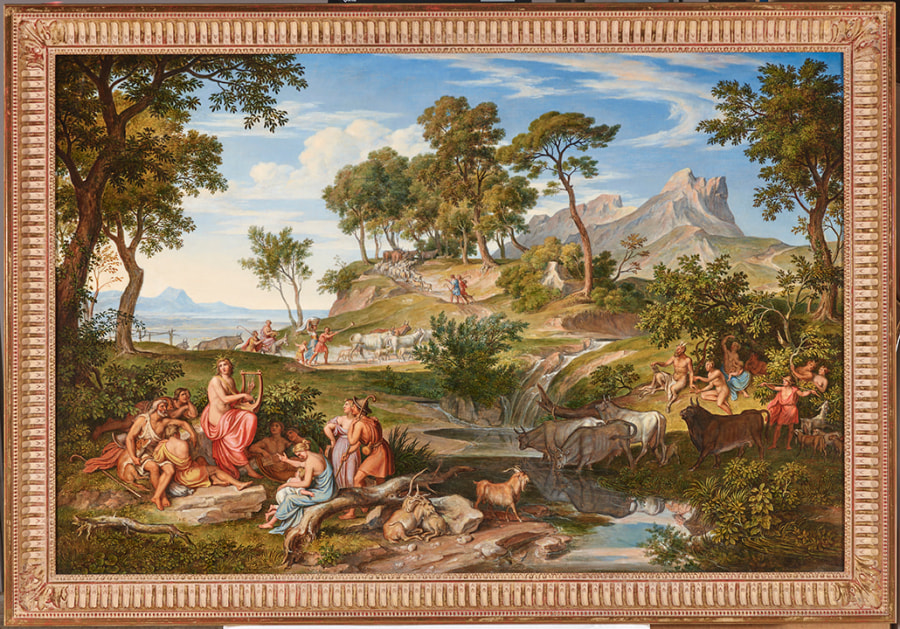 LANDSCAPE WITH APOLLO AMONG THE SHEPHERDS