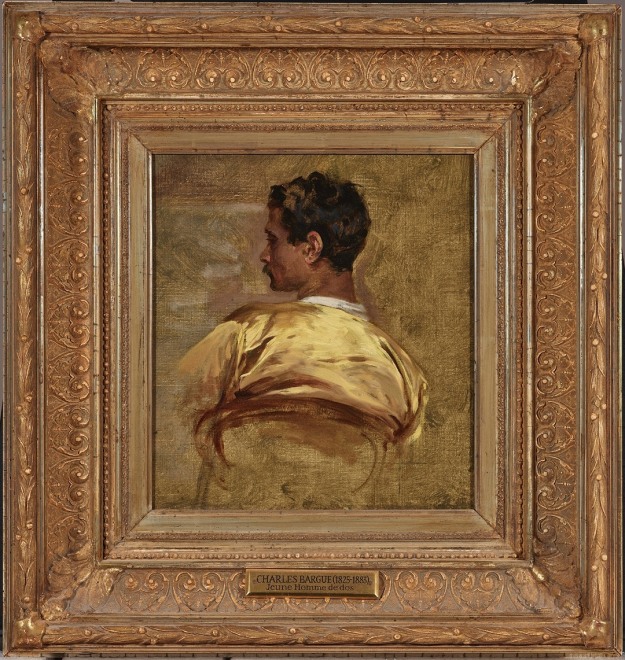SEATED YOUNG MAN FROM BEHIND (JEUNE HOMME DE DOS, ÉTUDE)