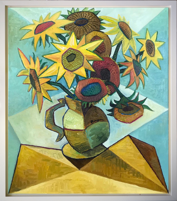 Sunflowers in a pitcher II