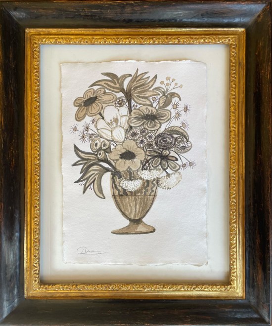 Size S | Flowers in a vase