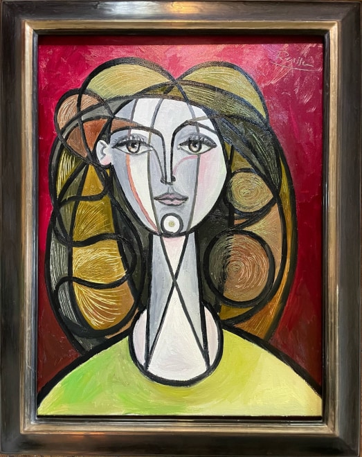 Girl with brown hair