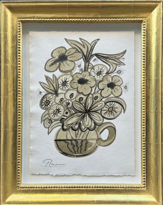 Size M | Flowers in a vase