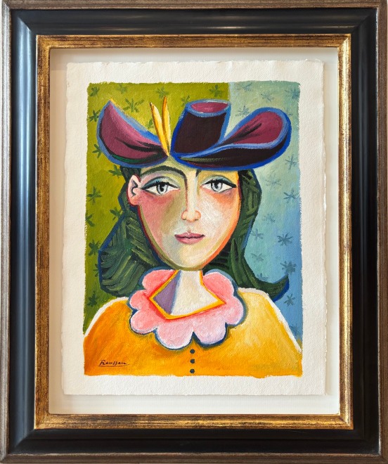 Size S | Woman in a hat 
