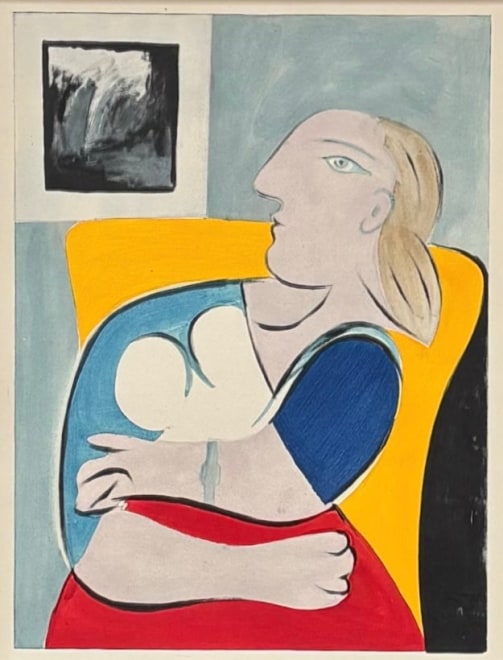 Woman in Yellow Chair (1932)