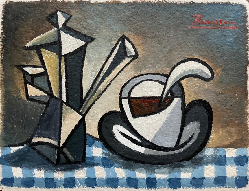 Size S | Coffee pot with cup and saucer