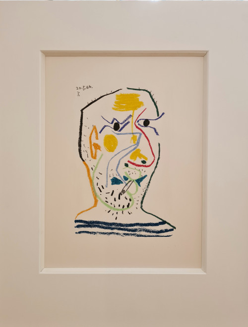 Face of a man I, 1964