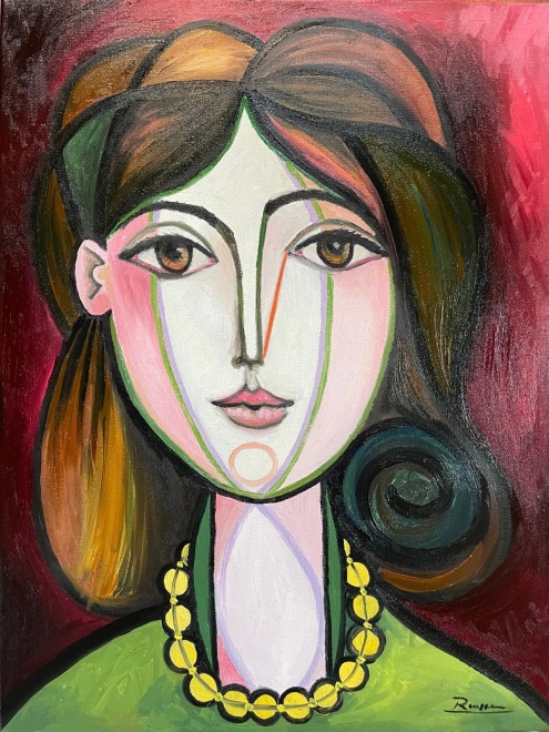 Size L | Girl with necklace