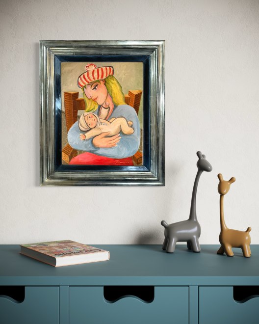 Size M | Mother with baby