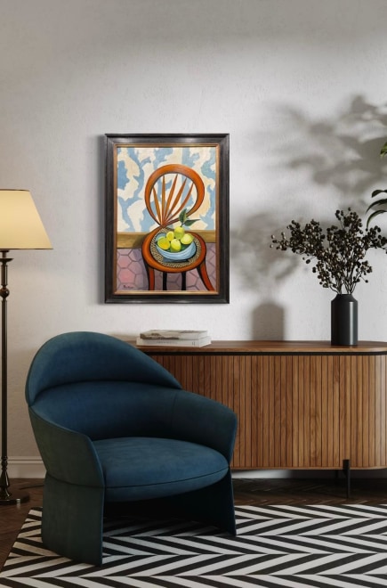 Size M | Chair with lemons