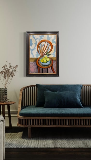 Size M | Chair with lemons