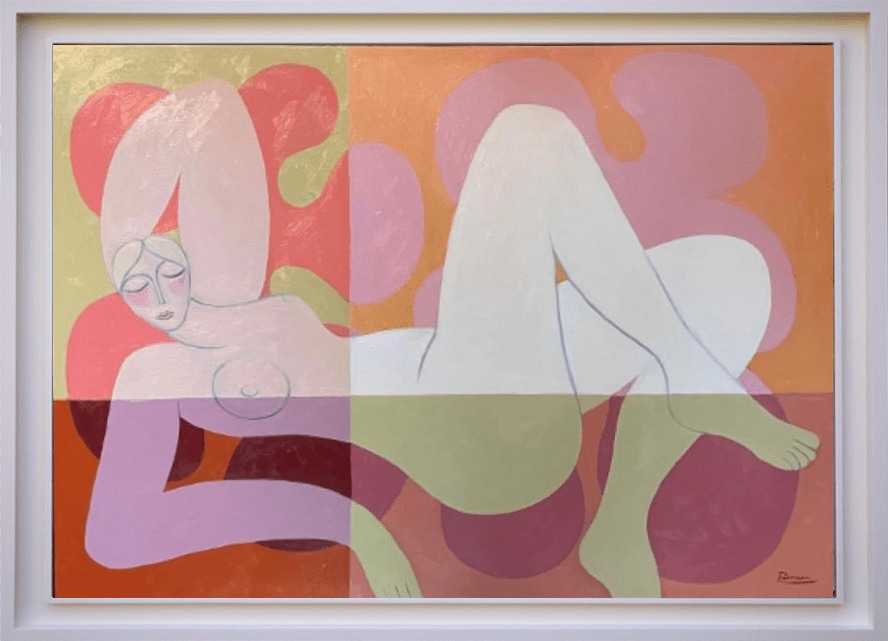 Recumbent nude