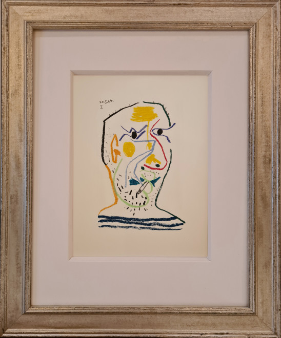 Face of a man I, 1964