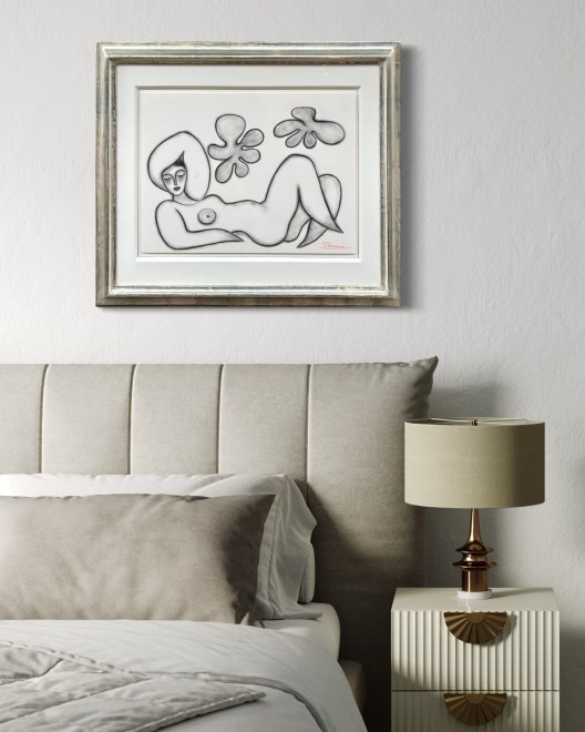 Reclining nude