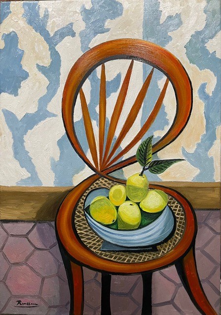 Size M | Chair with lemons