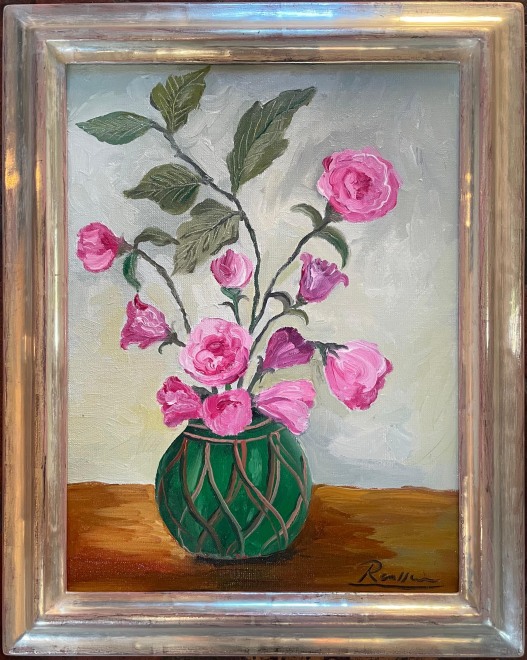 Size M | Roses in a ginger pot