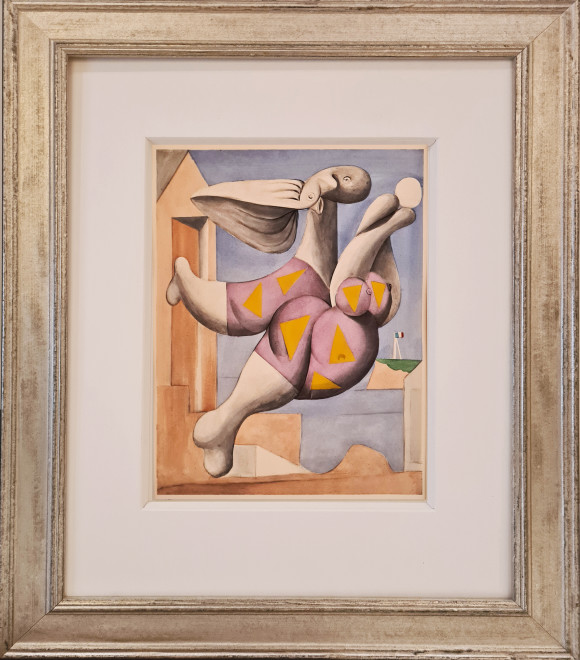 After Picasso's Bathing woman playing with ball, 1932