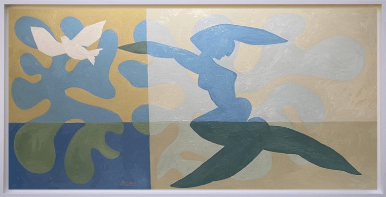 Dancer and dove