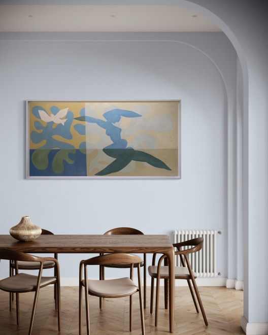 Dancer and dove