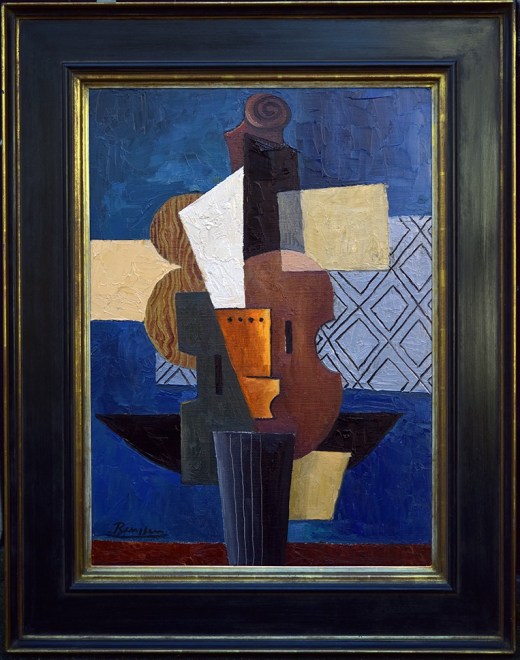 Size M | Still-life with violin and guitar