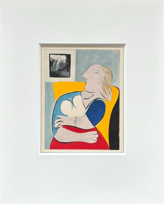 Woman in Yellow Chair (1932)