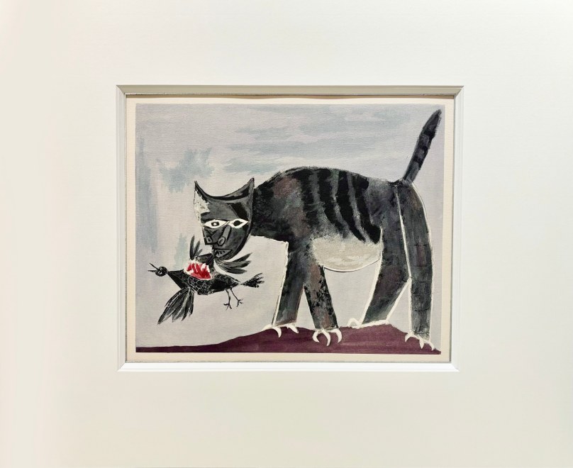 Cat with bird (1939)