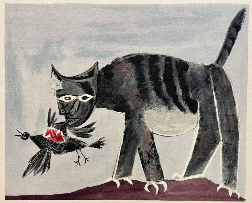 Cat with bird (1939)