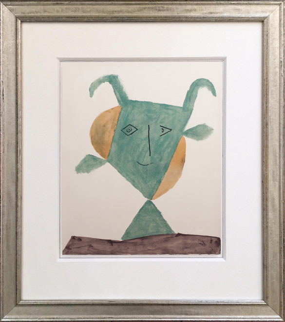 After Picasso's Green faun, 1960