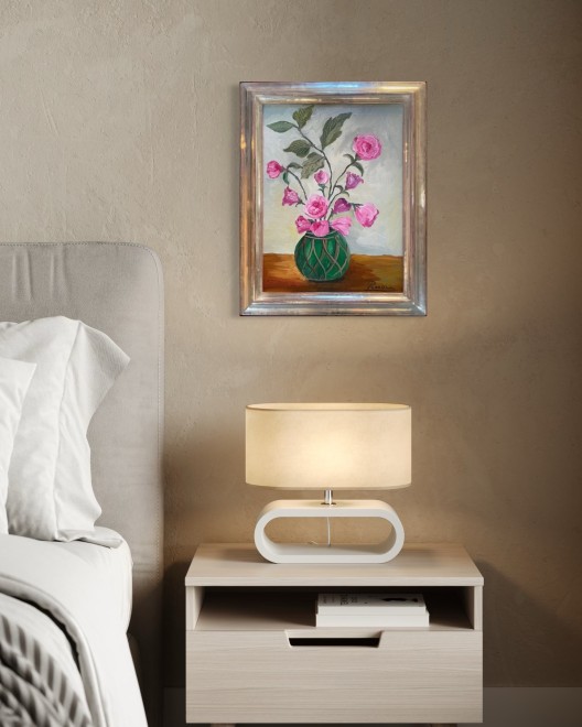 Size M | Roses in a ginger pot