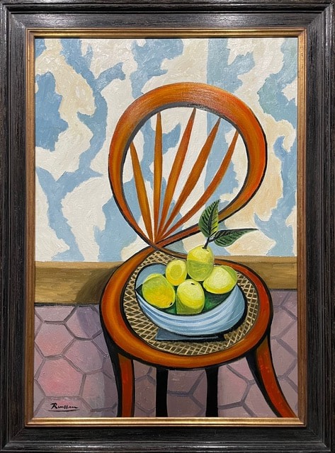 Size M | Chair with lemons