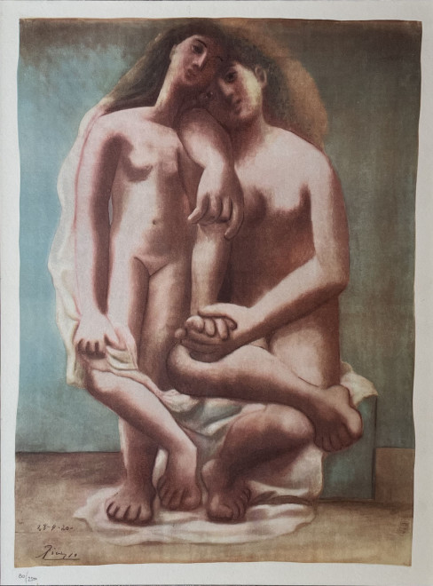 After Picasso's Two nudes, 1920