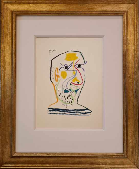 Face of a man I, 1964