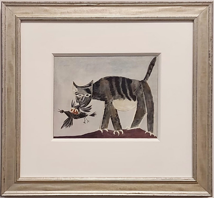 After Picasso's The Cat, 1939
