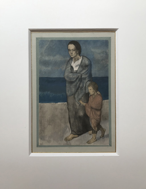 After Picasso's Femme et enfant