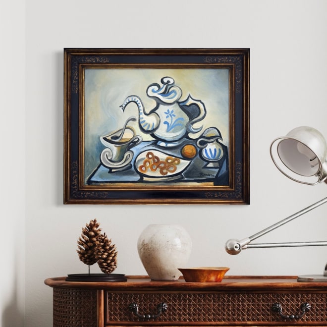 Size M | Still life with teapot