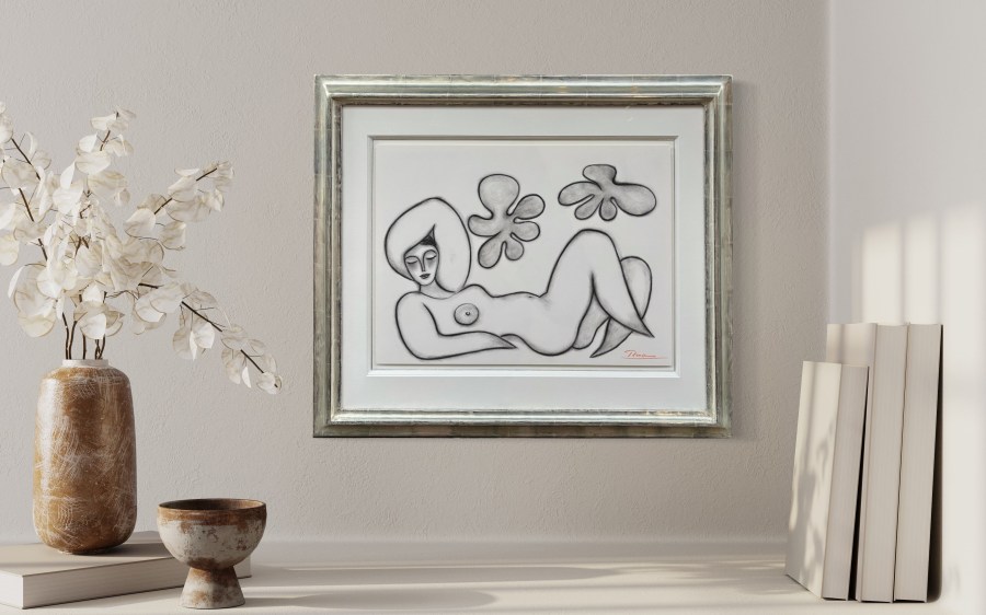 Reclining nude