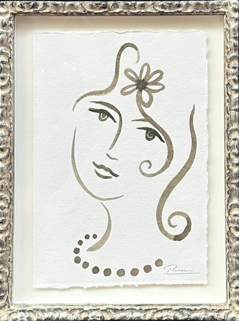 Size S | Woman with flower