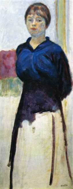 <span class="artist"><strong>Pierre Bonnard</strong></span>, <span class="title"><em>Femme en Bleu</em></span>