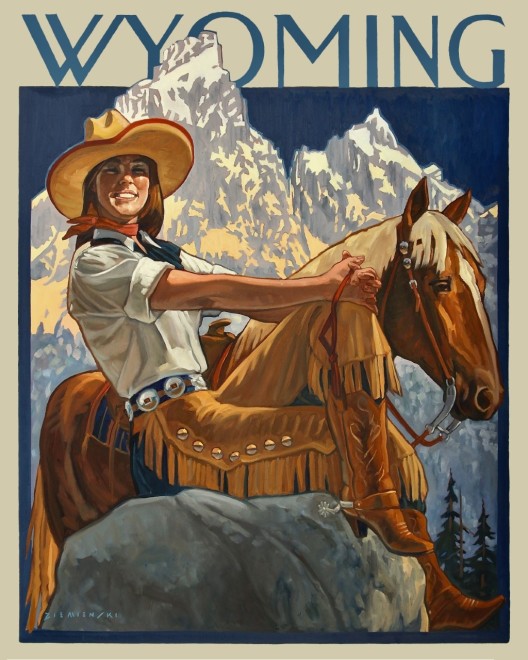 Dennis Ziemienski, Wyoming Cowgirl