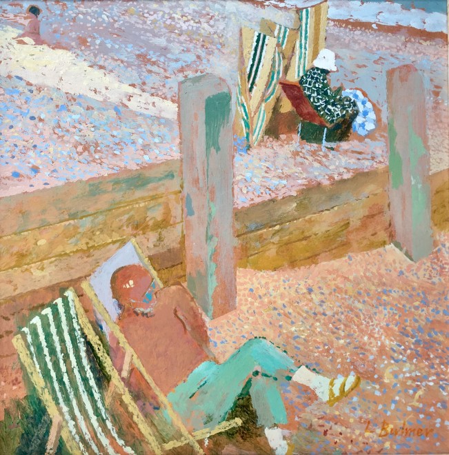 LIONEL BULMER (1919-1992)  THE BREAKWATER, WALBERSWICK  SOLD