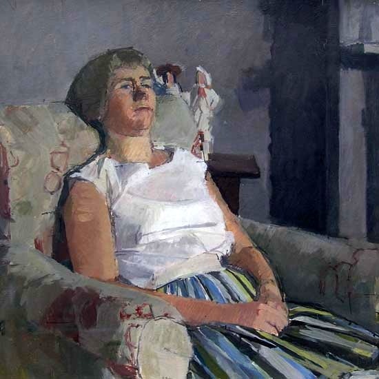 DICK LEE (1923-2001)  PORTRAIT OF RUTH, 1960