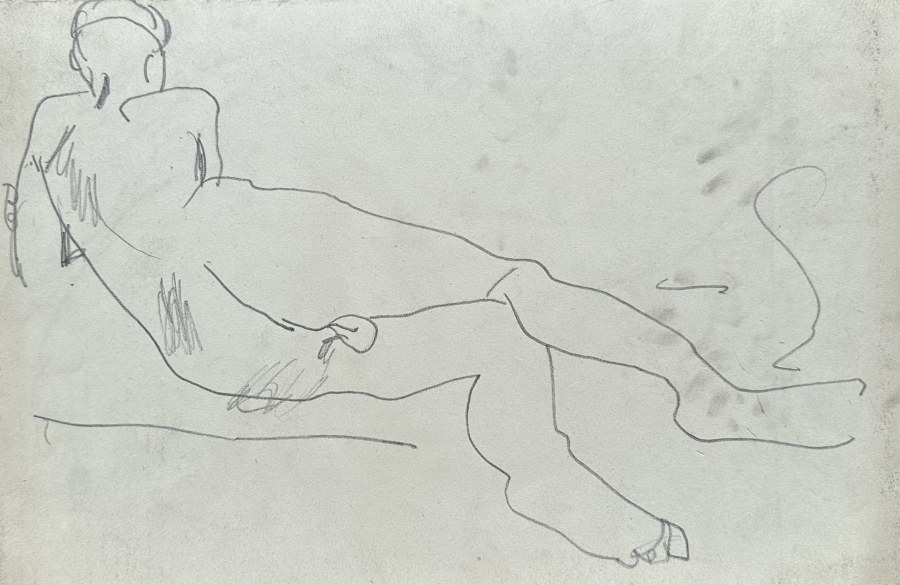 Duncan Grant, Male Nude, c. 1918