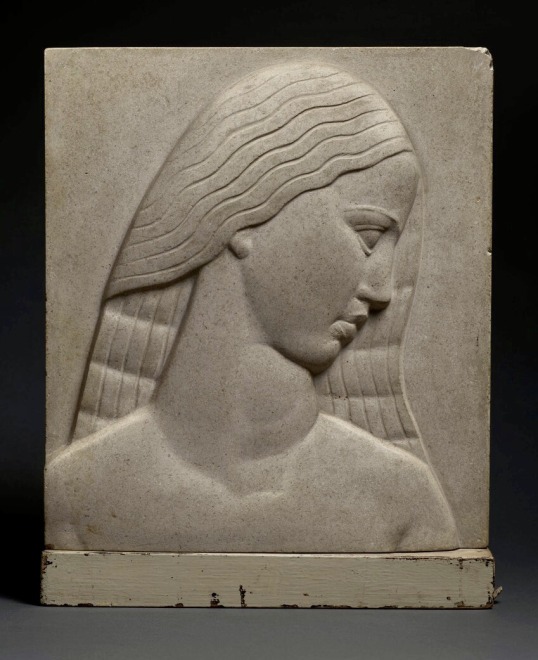 Robert Gibbings, Head of a Woman, c. 1930