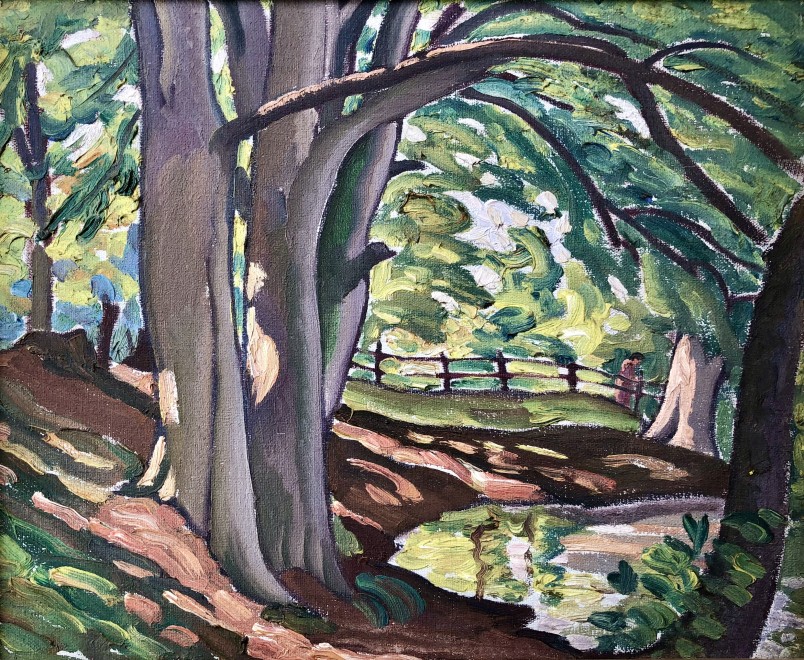 Ethelbert White, The Forest Pool, Summer, c. 1935