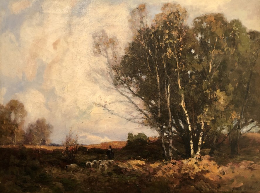 John Noble Barlow, Autumnal Landscape, Cornwall, c. 1895