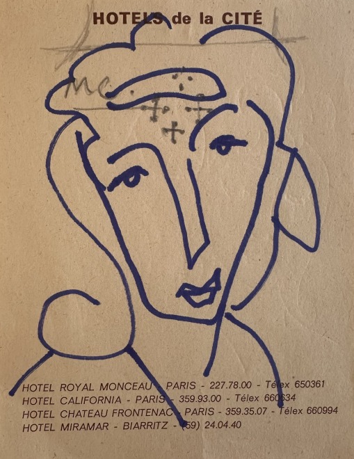 Edward Wolfe, Biarritz Portrait, c. 1950s