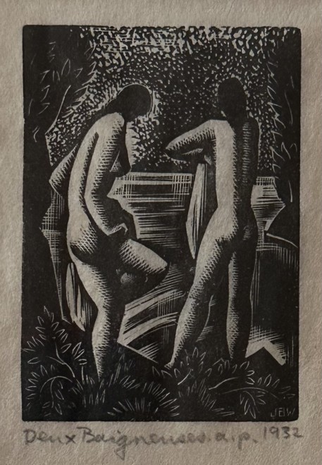 John Buckland Wright, Deux baigneuses, 1932