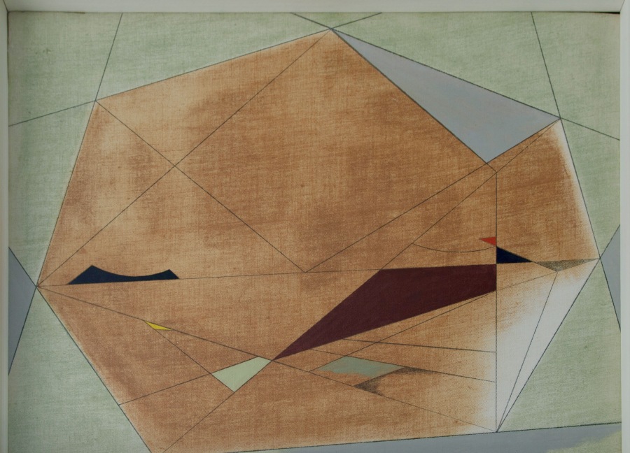 Biddy Picard, Untitled Composition (Cornish Rocks and Sky Spaces series), 1965