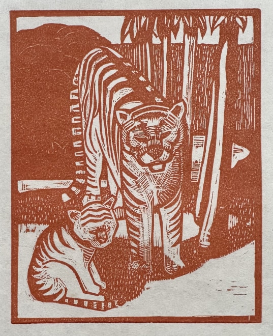 Rupert Lee, Tiger and Cub , 1919