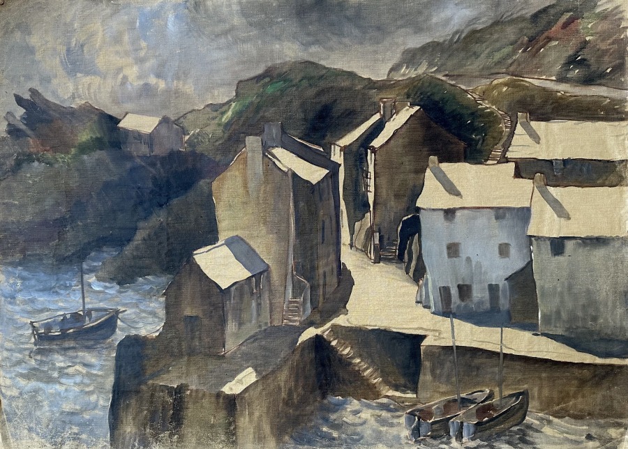 Frederick Roberts Johnson, Polperro, Cornwall, c. 1930
