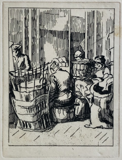 Thérèse Lessore, Basket Makers, c. 1919